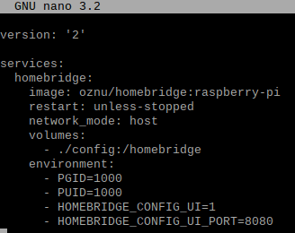 How to install homebridge in a docker container on a Raspberry Pi