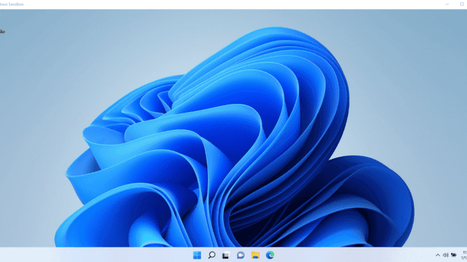 Windows Sandbox on Windows 11